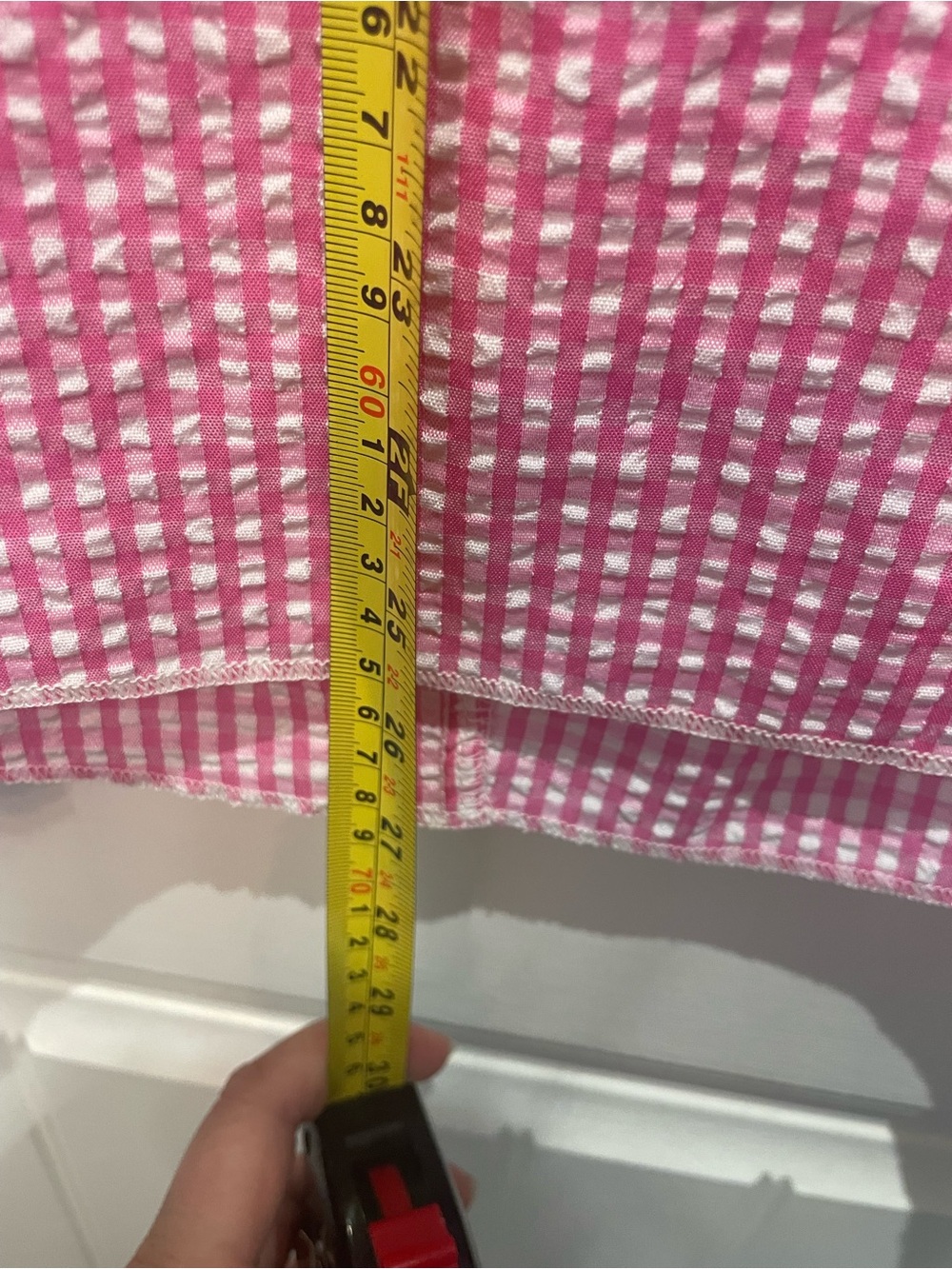 SHEIN Pink Ruffle-Trim Blouse - Picture 4 of 5